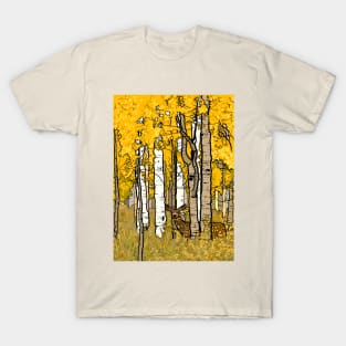 Golden forest T-Shirt